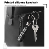 Charger l&#39;image dans la galerie, Printed Silicone Keychain Personalized-1