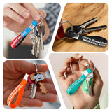 Charger l&#39;image dans la galerie, Printed Silicone Keychain-9