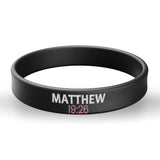 Load image into Gallery viewer, Christian Bible Verse Wristbands for Men-1