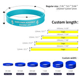 Load image into Gallery viewer, Customised-Sunflower-Wristbands--size