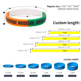 Cargar imagen en el visor de la galería, Silicone Wristbands Embossed Printed-1