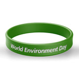 Load image into Gallery viewer, Earth day silicone wristband 035