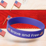 Load image into Gallery viewer, Independence Day Rubber Bracelet