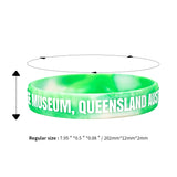 Cargar imagen en el visor de la galería, Custom Silicone Embossed Printed Wristbands