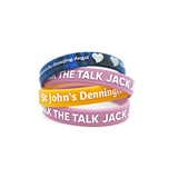 Cargar imagen en el visor de la galería, Custom Silicone Embossed Printed Wristbands