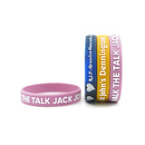 Cargar imagen en el visor de la galería, Custom Silicone Embossed Printed Wristbands