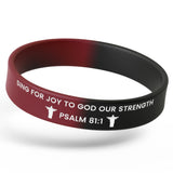 Load image into Gallery viewer, Christian Bible Verses Silicone Bracelets-324