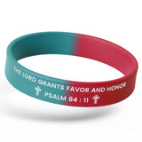 Load image into Gallery viewer, Christian Bible Verses Silicone Bracelets-634