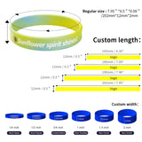 Load image into Gallery viewer, Sunflower Day Commemorative Silicone Wristbands-444