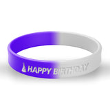 Load image into Gallery viewer, Silicone Wristbands Birthday Party