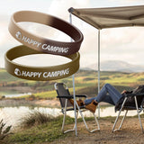 Load image into Gallery viewer, Personalized Silicone Camping Wristbands-56465