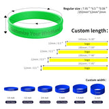 Load image into Gallery viewer, Custom Debossed Wristbands Colorful personalized-1