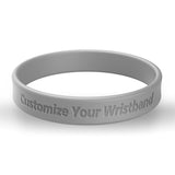 Load image into Gallery viewer, Rubber Wristbands Debossed Silicone 