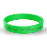 Load image into Gallery viewer, Custom Debossed Wristbands Colorful personalized