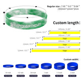 Load image into Gallery viewer, Birthday Party Wristbands Rubber Colored