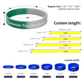 Load image into Gallery viewer, Debossed Ink Injected Wristbands-674