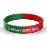 Load image into Gallery viewer, Christmas Wristband Elastic Rubber 