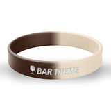 Load image into Gallery viewer, Bar Wristbands Rubber Personalized