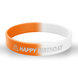 Load image into Gallery viewer, Birthday Party Wristbands Rubber