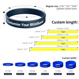 Load image into Gallery viewer, Printed Rubber Wristbands Personalized-1