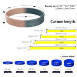 Load image into Gallery viewer, Rubber Blank Wristband Bulk-34